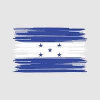 honduras vlag borstel. nationale vlag vector