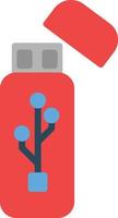 platte usb-pictogram vector