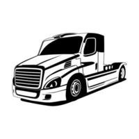 semi vrachtwagen illustratie ontwerp vector