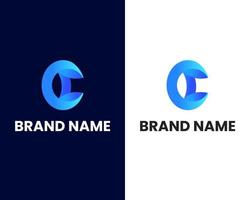 letter c modern logo ontwerpsjabloon vector