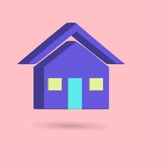 huis icoon illustratie vector