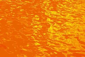 vector illustratie van water rimpeling structuur achtergrond. golvend water oppervlakte gedurende zonsondergang, gouden licht reflecterend in de water.