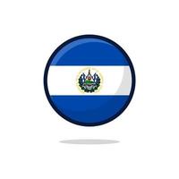 el Salvador vlag icoon vector