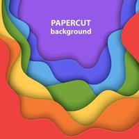 vector achtergrond met lgbt vlag, homo cultuur kleuren papier besnoeiing vormen. 3d abstract papier kunst stijl, ontwerp lay-out voor bedrijf presentaties, flyers, affiches, afdrukken, decoratie, kaarten, brochures