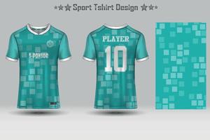 voetbal Jersey mockup Amerikaans voetbal Jersey ontwerp sublimatie sport t overhemd ontwerp verzameling voor racen, wielersport, gamen, motorcross vector