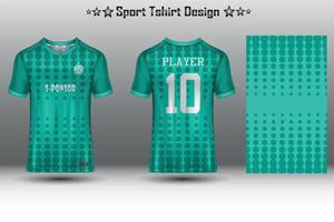 Amerikaans voetbal Jersey model, voetbal Jersey model, wielersport Jersey mockup en sport Jersey mockup met abstract meetkundig patroon vrij vector