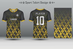 voetbal Jersey mockup Amerikaans voetbal Jersey ontwerp sublimatie sport t overhemd ontwerp verzameling voor racen, wielersport, gamen, motorcross vector