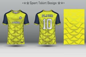 voetbal Jersey mockup Amerikaans voetbal Jersey ontwerp sublimatie sport t overhemd ontwerp verzameling voor racen, wielersport, gamen, motorcross vector