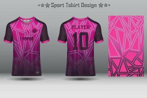 voetbal Jersey mockup Amerikaans voetbal Jersey ontwerp sublimatie sport t overhemd ontwerp verzameling voor racen, wielersport, gamen, motorcross vector