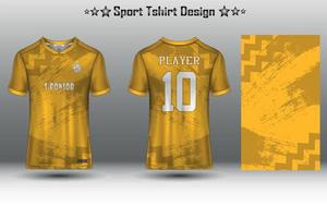 Amerikaans voetbal Jersey model, voetbal Jersey model, wielersport Jersey mockup en sport Jersey mockup met abstract meetkundig patroon vrij vector