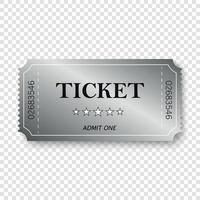 binnenkomst ticket vector illustratie