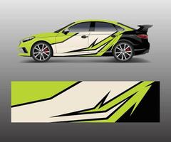 auto sticker vector, grafisch abstract racing ontwerpen voor voertuig sticker vinyl inpakken vector