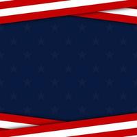 Amerikaans vlag achtergrond voor ieder evenement vector