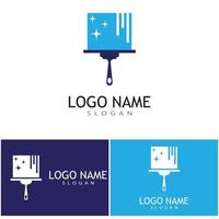 schoonmaak schone service logo vector pictogrammalplaatje