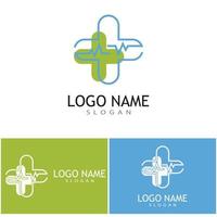 medische kruis illustratie logo sjabloon vector ontwerp