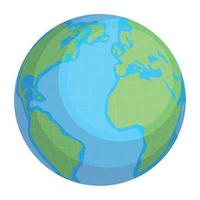 wereld planeet aarde vector
