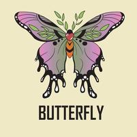 mooi vlinder icoon ontwerp vector