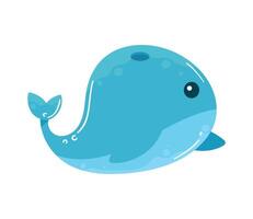 walvis blauw zeeleven dier vector