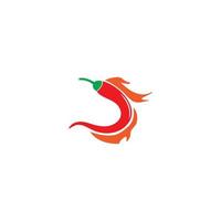 Chili logo sjabloon symbool vector icoon