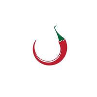 Chili logo sjabloon symbool vector icoon