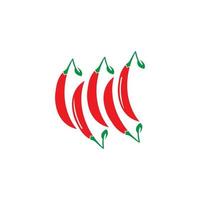 Chili logo sjabloon symbool vector icoon