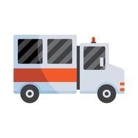 ambulance noodvervoer vector
