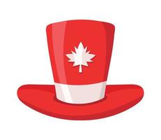 hoge hoed Canadees cultuur vector