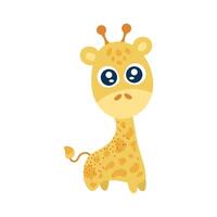 schattig girafdier vector