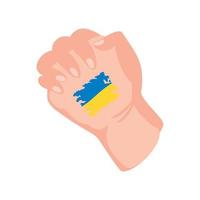 bid voor Oekraïne vector