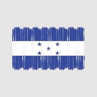 Honduras vlag borstel vector. nationaal vlag borstel vector ontwerp