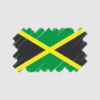 Jamaica vlag vector ontwerp. nationale vlag