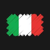 italië vlag vector ontwerp. nationale vlag