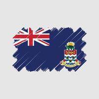 kaaiman eilanden vlag vector ontwerp. nationaal vlag