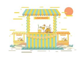 Limonade stand vector