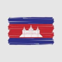 Cambodja vlag vector. nationaal vlag vector