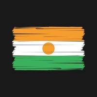 Niger vlag vector. nationaal vlag vector