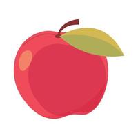 isometrische appel fruit vector