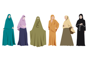 Gratis Abaya Vector