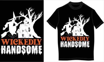 halloween t-shirt ontwerp vector