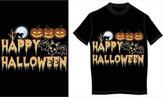 halloween t-shirt ontwerp vector