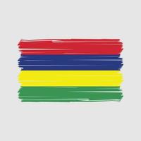 Mauritius vlag vector. nationaal vlag vector
