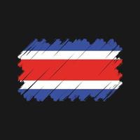 vlag van costa rica. nationale vlag vector