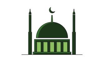 Ramadan kareem viering moskee paleis vector illustratie ontwerp, icoon