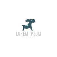 hond logo ontwerp vector formaat