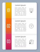 tijd beheer infographic tabel ontwerp sjabloon vector