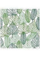 groene bladeren naadloze patroon vector