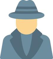 detective vectorillustratie op een background.premium kwaliteit symbolen.vector pictogrammen voor concept en grafisch ontwerp. vector