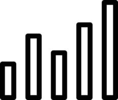 staafdiagram vectorillustratie op een background.premium kwaliteit symbolen.vector pictogrammen voor concept en grafisch ontwerp. vector