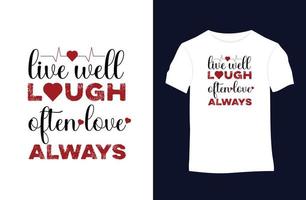 Valentijn vector t-shirt ontwerp met silhouetten, typografie, afdrukken, vector illustratie