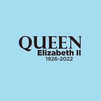 koningin Elizabeth ii, ontwerp t-shirt, spandoek, poster, vector concept